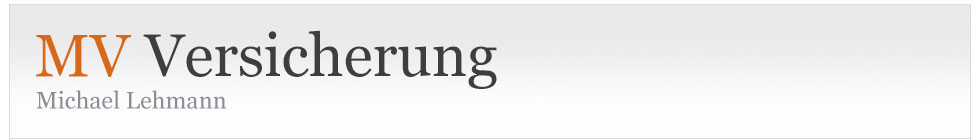 MV Versicherung - Michael Lehmann MV Versicherung - Michael Lehmann